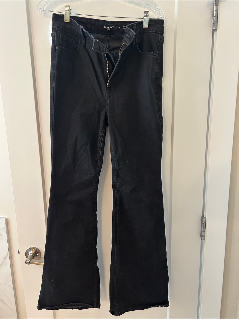 Old Navy Black Flare Jeans - Women's Wide Leg